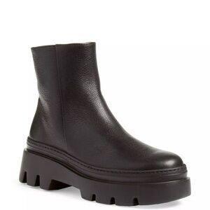 Paul Green Paige Boot Platform Zip Chunky Lug Sole Boots